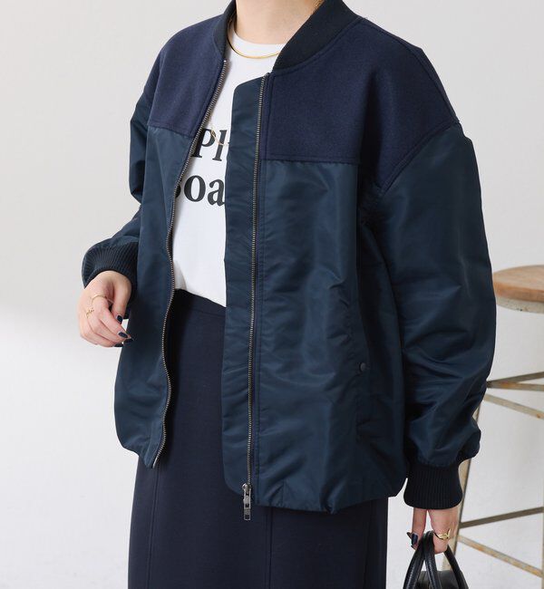  「コンビMA-1ブルゾン」|ベスト・ジレ|