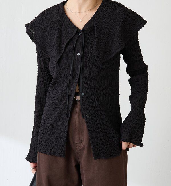  「ビッグカラーカーディガン」|Tシャツ・カットソー|