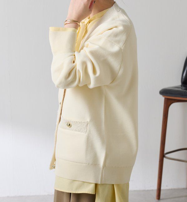  「ハーフミラノニットカーディガン」|ニット・セーター|