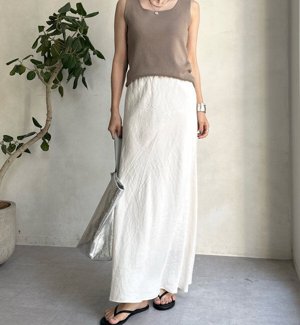  「スクエアニットタンク」|ニット・セーター|