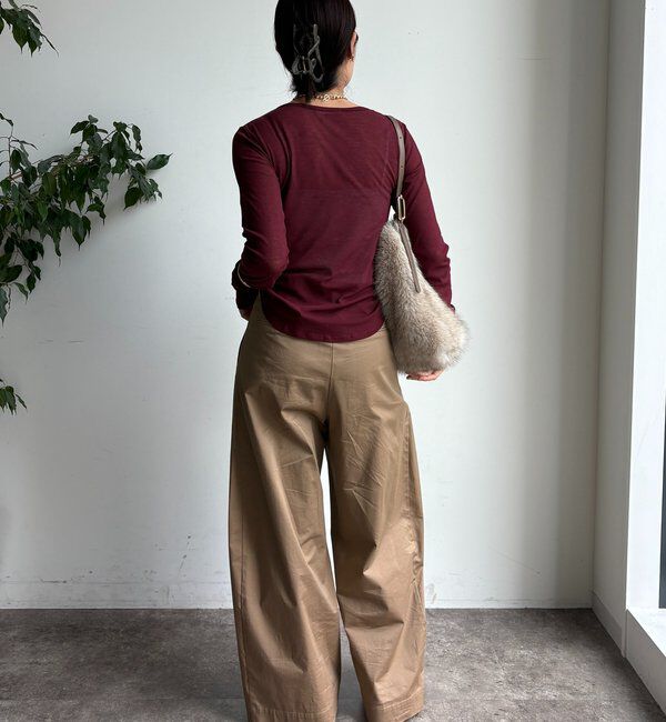  「【新色追加】コットンシアーTEE」|Tシャツ・カットソー|