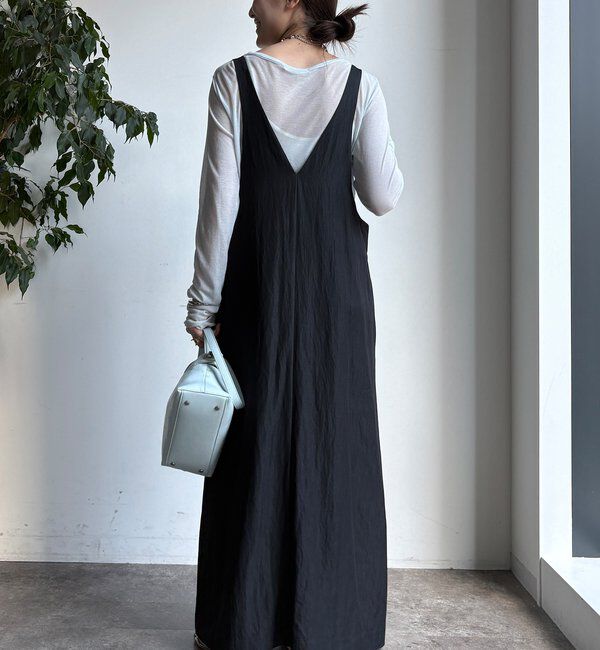  「【新色追加/前後2WAYで着られる】深Vワンピース」|ワンピース|