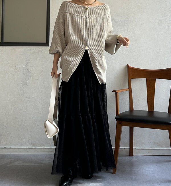  「【SAKURA @___saku14_ 企画】メッシュティアードスカート」|スカート|