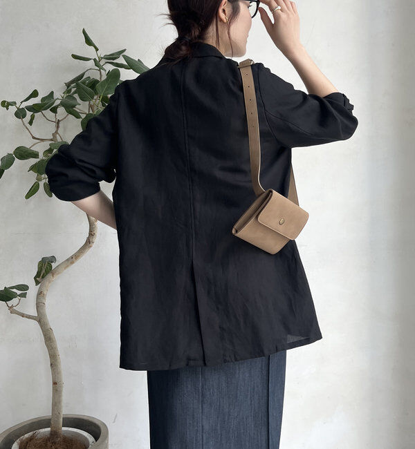  「リヨセルリネンジャケット」|テーラードジャケット|