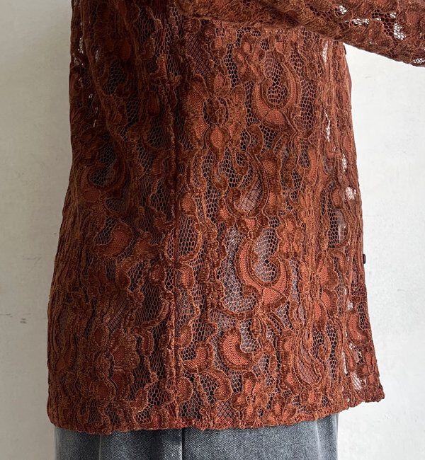  「フロッキーレースシャツ」|シャツ・ブラウス|