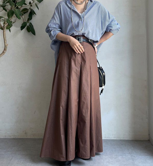  「ストライプポンチョブラウス」|シャツ・ブラウス|