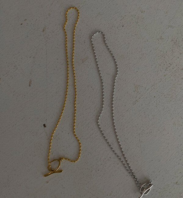  「【インフルエンサー SAKURA企画】アレルギー対応 マンテルチェーンネックレス」|ネックレス|