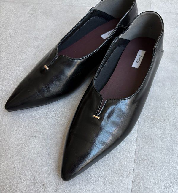  「VカットGOLDモチーフミュール」|その他|