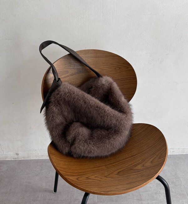  「ワンハンドルエコファーバッグ」|トートバッグ|