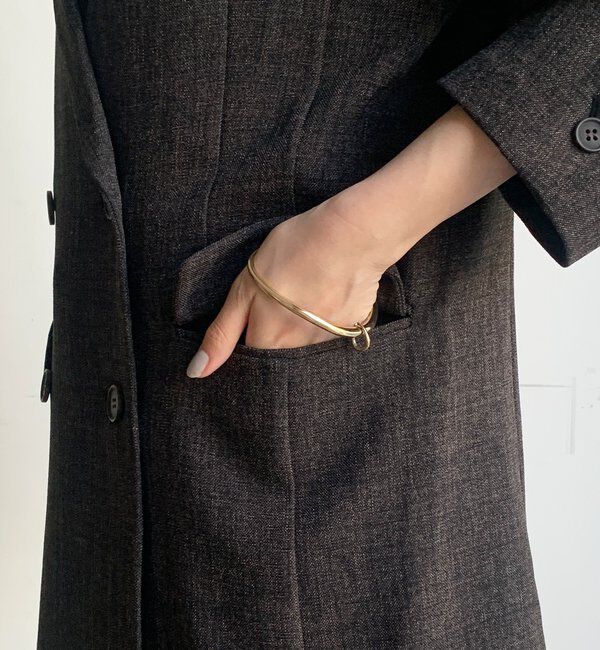  「シャンブレーダブルジャケット」|テーラードジャケット|