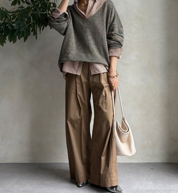  「【新色追加/インフルエンサーSAKURA企画】ラメスウェットタンクセット」|Tシャツ・カットソー|