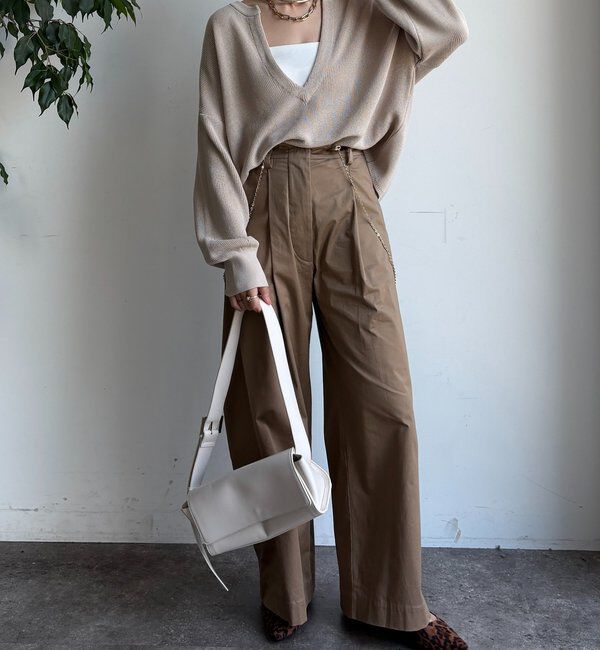  「スキッパープルオーバー」|ニット・セーター|