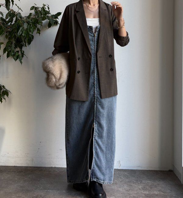  「ダブルブレストジャケット」|テーラードジャケット|