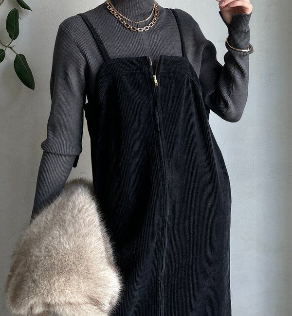  「【新色追加】コーデュロイジャンスカ」|ワンピース|