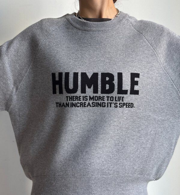  「インターシャロゴニット」|ニット・セーター|