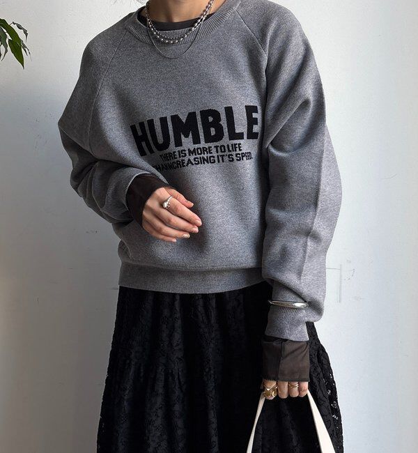  「インターシャロゴニット」|ニット・セーター|