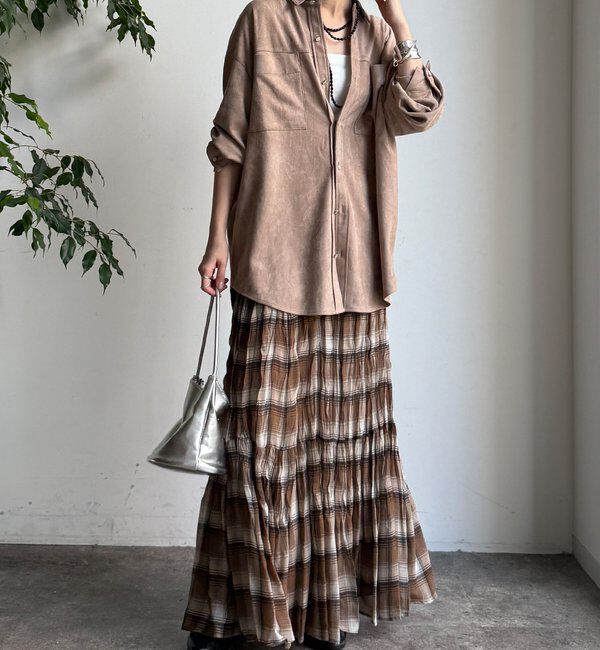  「スウェードシャツ」|シャツ・ブラウス|