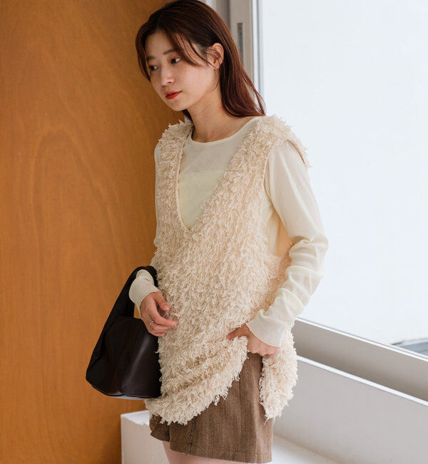  「【裏地なし】ファーロングベスト」|ベスト・ジレ|