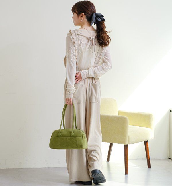  「フラワーコード刺繍シアーTOPS」|Tシャツ・カットソー|