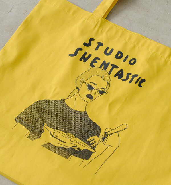  「【WHIMSIC】シェンタスティック スタジオシルクスクリーンプリントBAG」|トートバッグ|
