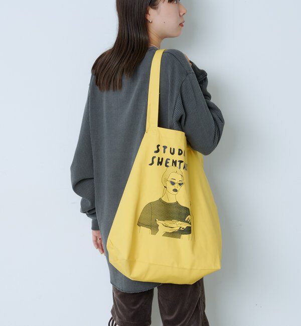  「【WHIMSIC】シェンタスティック スタジオシルクスクリーンプリントBAG」|トートバッグ|