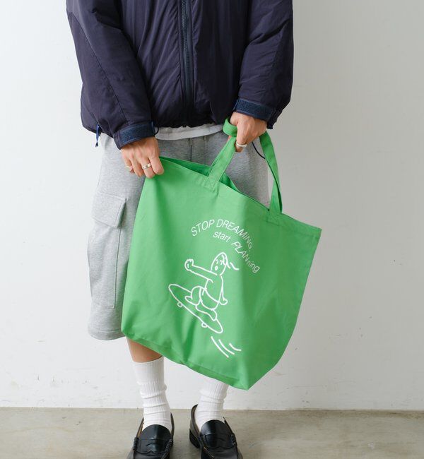  「【WHIMSIC】シェンタスティック スタジオシルクスクリーンプリントBAG」|トートバッグ|