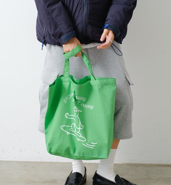  「【WHIMSIC】シェンタスティック スタジオシルクスクリーンプリントBAG」|トートバッグ|