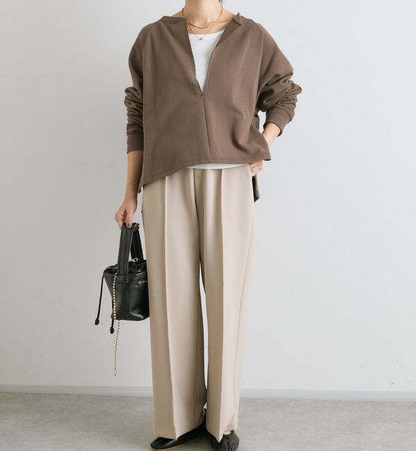  「【MYSELFbyRD（マイセルフバイリヴドロワ）】baseLongTee」|Tシャツ・カットソー|