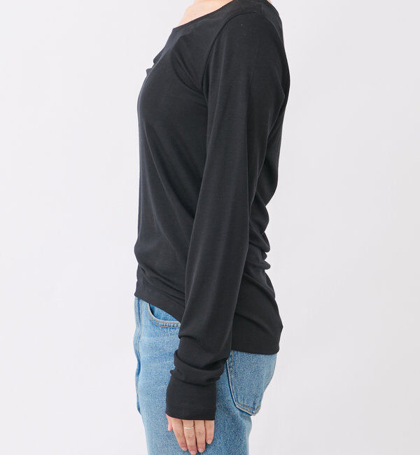  「【MYSELFbyRD（マイセルフバイリヴドロワ）】baseLongTee」|Tシャツ・カットソー|