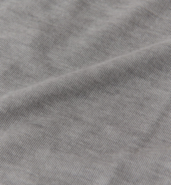  「【リバイバル/やわらかな肌触り】シルクカシミヤブレンドボートT」|Tシャツ・カットソー|