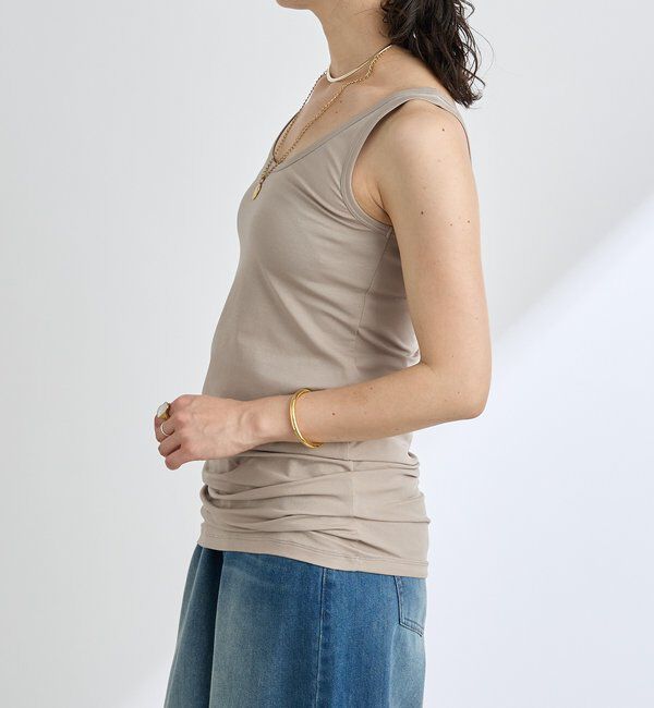  「MYSELFbyRD/LONG TANK SLIP」|キャミソール|