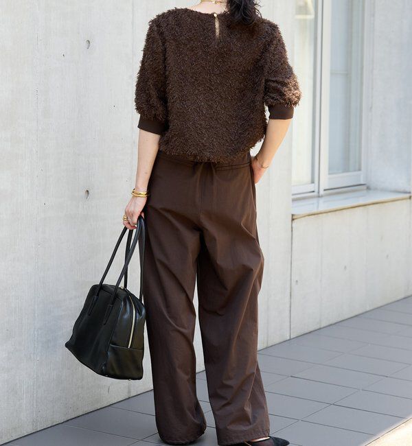  「【着映え】リブ付きフリンジブラウス」|シャツ・ブラウス|