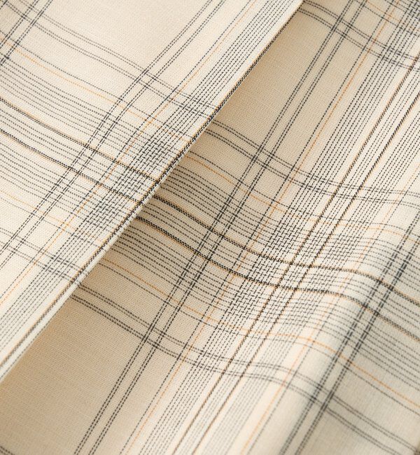  「シアーチェックプリーツスカート」|スカート|