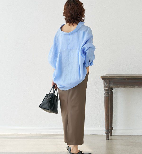  「合皮タイトスカート」|スカート|