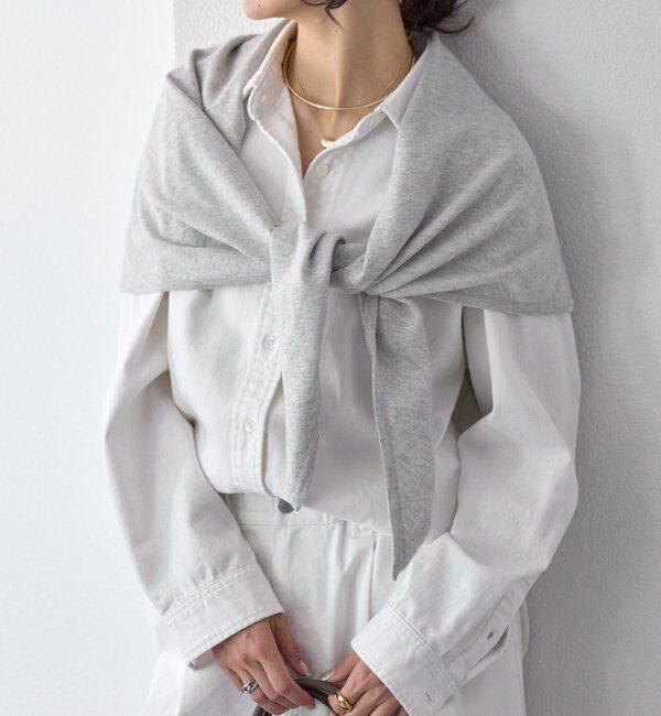  「【新色追加/リバイバル】【MONN.:.(モン)】サンカクストール」|ストール|