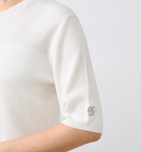  「【接触冷感】ゴブソデニットTee」|ニット・セーター|