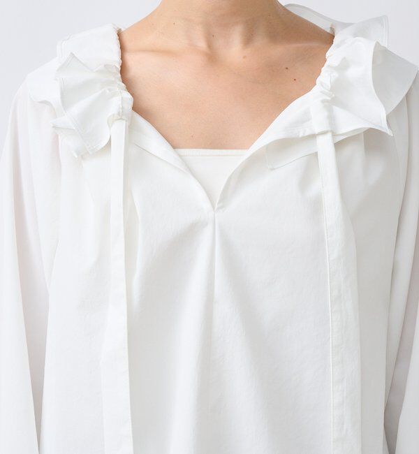  「【リバイバル】ドロストフリルカラーブラウス」|シャツ・ブラウス|
