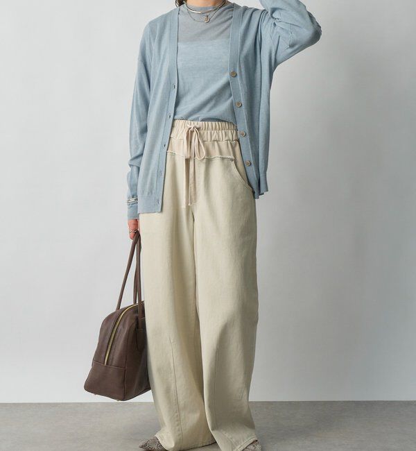  「【MYSELFbyRD（マイセルフバイリヴドロワ）】ニットカーディガン」|カーディガン|