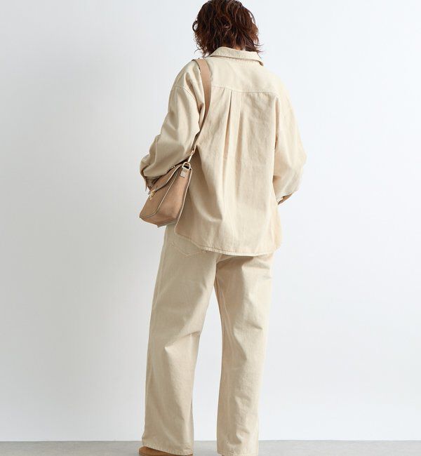  「【MONN.:.(モン)】スキッパーデニムシャツ」|シャツ・ブラウス|