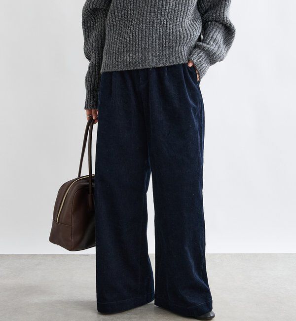  「【MONN.:.(モン)】コーデュロイパンツ」|チノ|