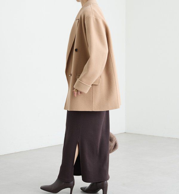  「【最高気温5度の寒い日に！/こなれ感抜群】ピークドラペルリバージャコット」|その他|