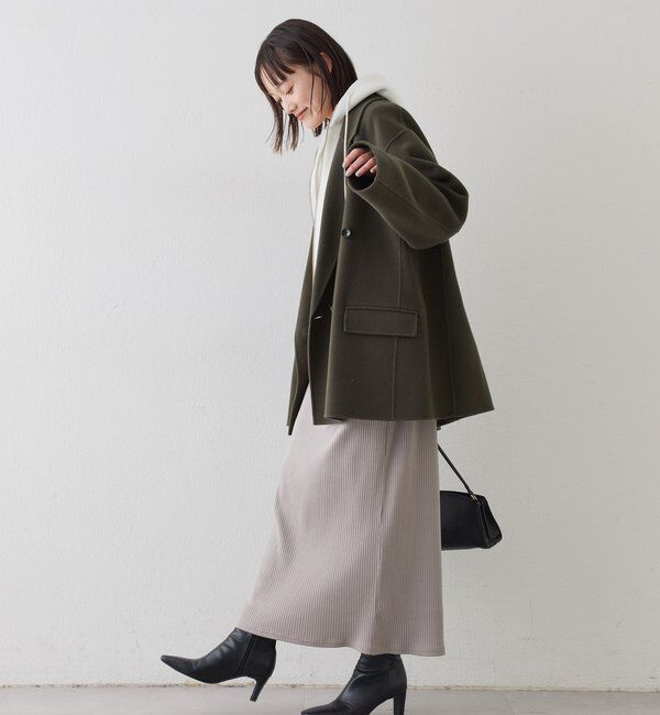  「【最高気温5度の寒い日に！/こなれ感抜群】ピークドラペルリバージャコット」|その他|