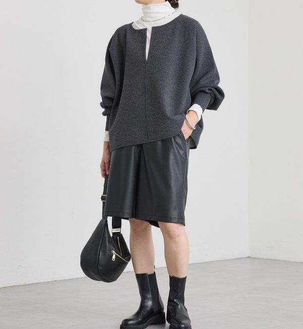  「ガーゼフライスタートルカットソー」|Tシャツ・カットソー|