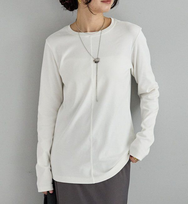  「MYSELFbyRD/PATCHING LONG TEE」|Tシャツ・カットソー|