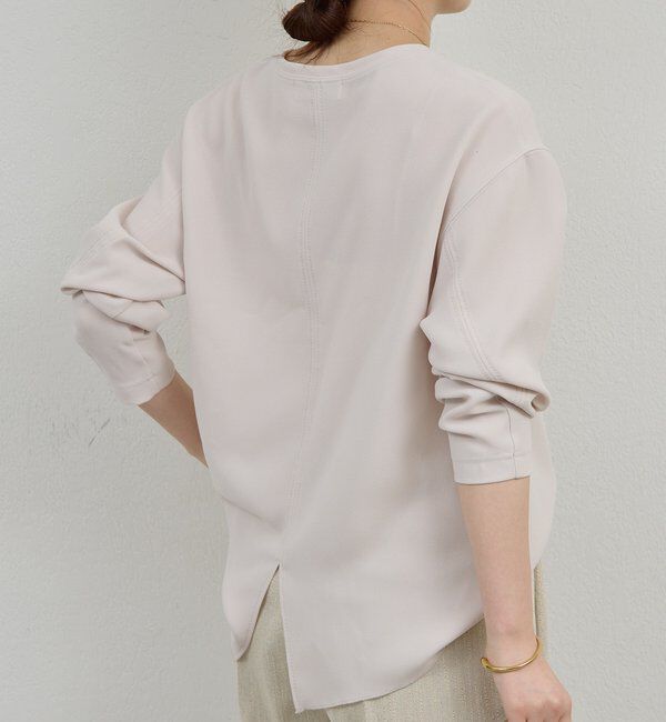  「【新色登場！】バックスリットブラウスT」|シャツ・ブラウス|