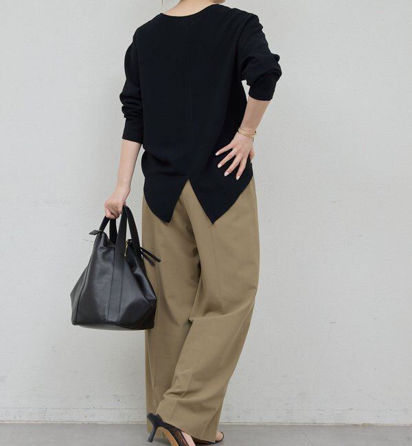  「【新色登場！】バックスリットブラウスT」|シャツ・ブラウス|