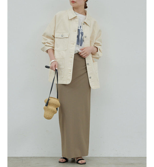  「【新色登場！】【3サイズ展開】ストレッチマキシタイトスカート2」|スカート|