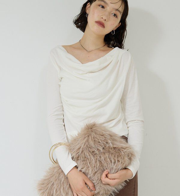  「【2WAY】オフショルカットソー」|Tシャツ・カットソー|