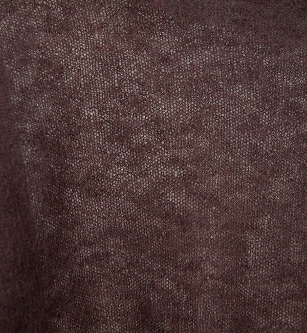  「モヘヤリングシアーニット」|ニット・セーター|