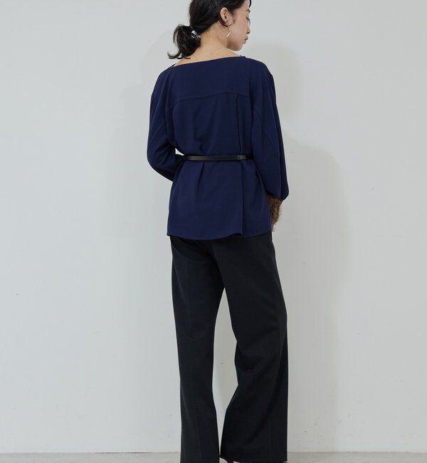  「【楽ちん&times;美脚】【セットアップ対応】ポンチスラックス」|チノ|